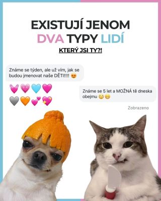 ✨ Dvě typy energií, dva přístupy k životu… a někde mezi tím jsme my všichni. 🐾 Ať už jsi ultimátní mazlík-lover nebo...